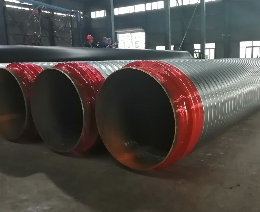 大口徑鍍鋅鐵皮保溫鋼管 大口徑鍍鋅鐵皮保溫鋼管